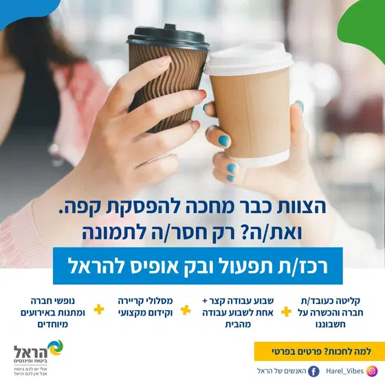 רפרנט/ית תפעול- ללא ניסיון קודם! (יום עבודה מהבית) image